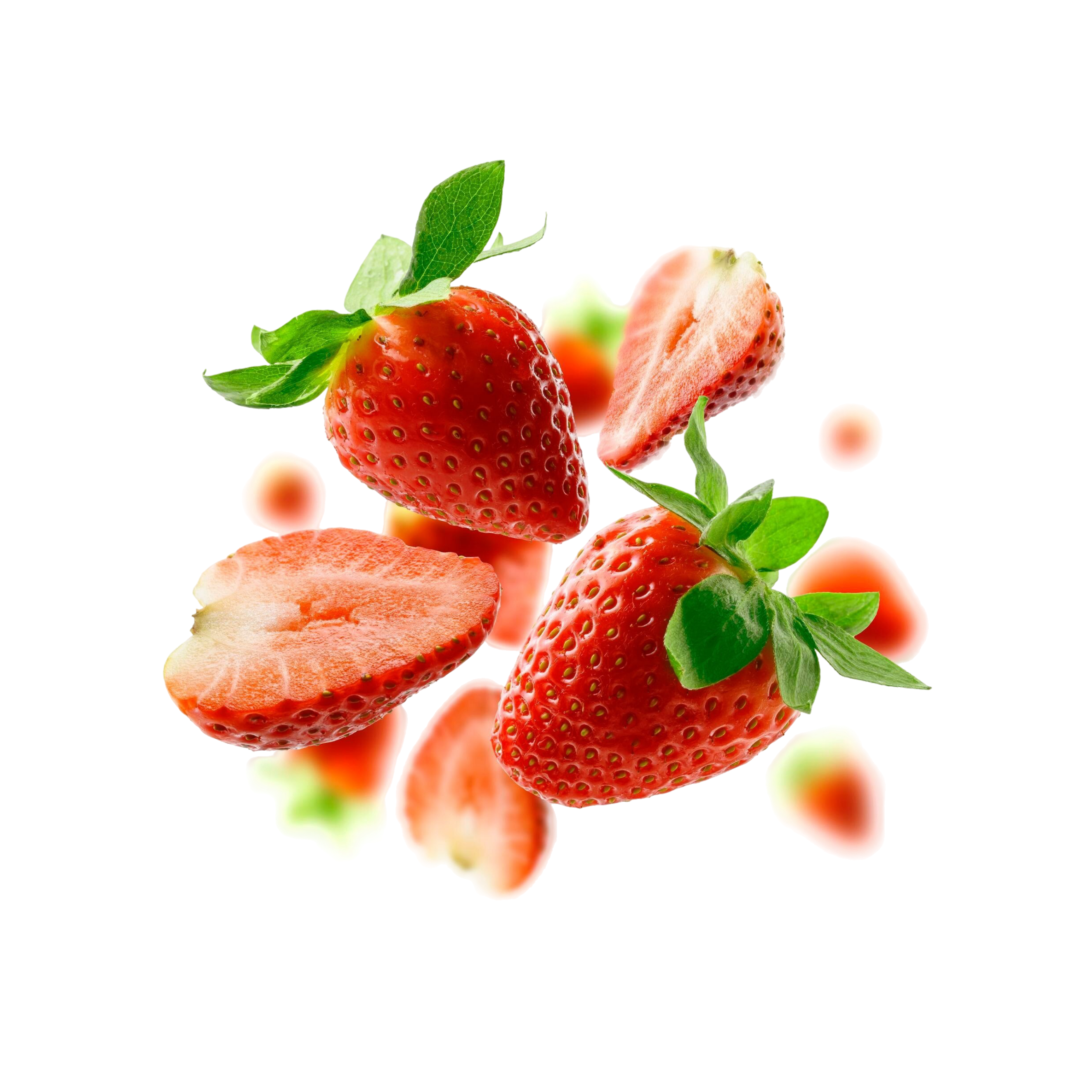 Fresas con Hierbabuena